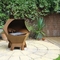 Decahedron Corten Steel BBQ Grill Outdoor Fire Pit And Barbecue Grill