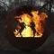 Wildfire Horse Tematyczna kula zewnętrzna Corten Steel Fire Pit 80cm 90cm