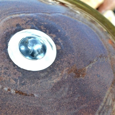 Fuxin Corten Steel Sphere Fontanna ogrodowa w kształcie kuli