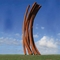 Nowoczesny abstrakcyjny pierścień Rustic Metal Yard Art Garden Rzeźby ISO9001