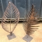 Corten Steel Rusty Metal Garden Ornaments Rzeźba w kształcie liścia